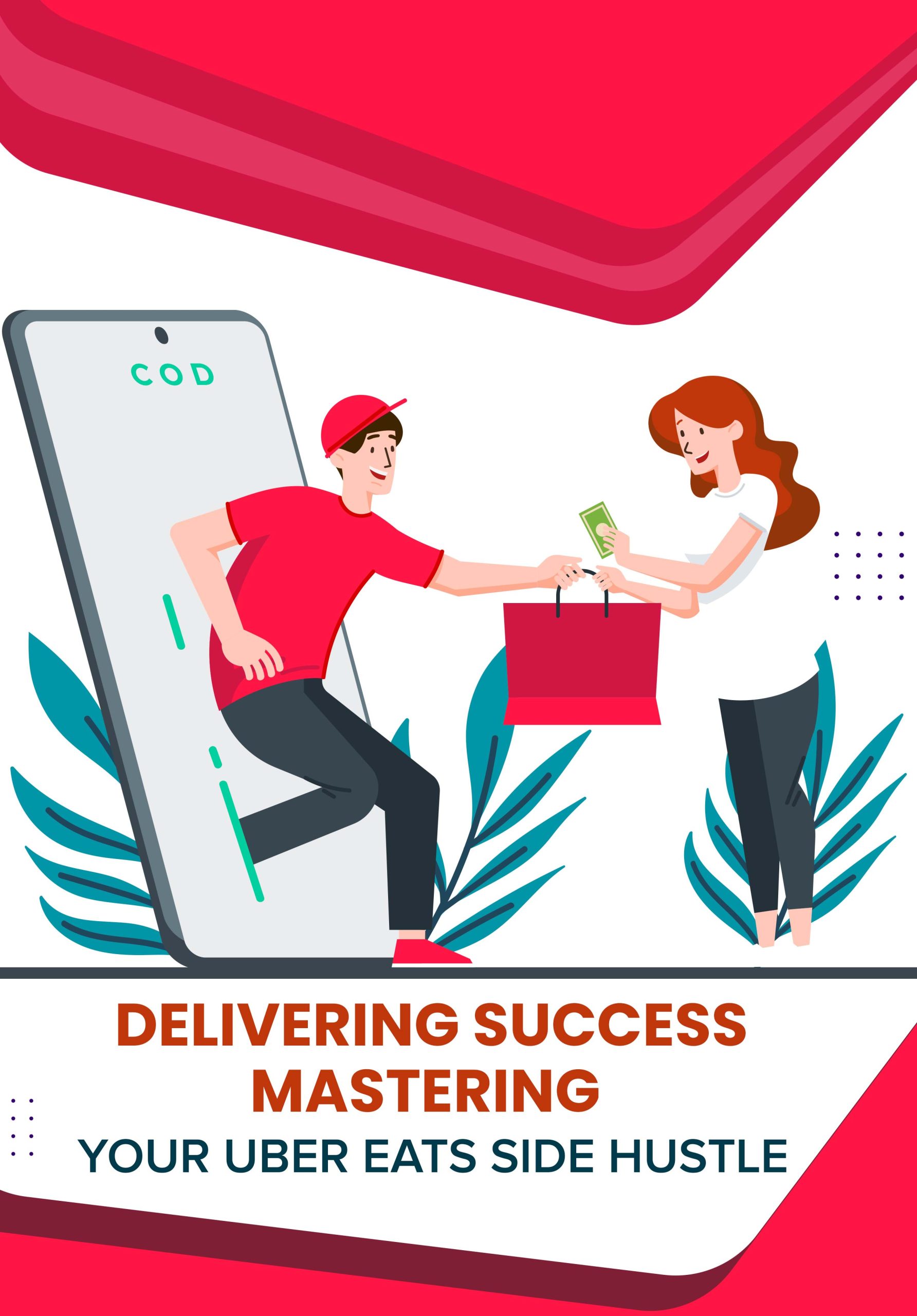 Uber Eats Delivering